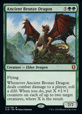 🔥 Ancient Bronze Dragon Commander Legends- Battle for Baldur's Gate